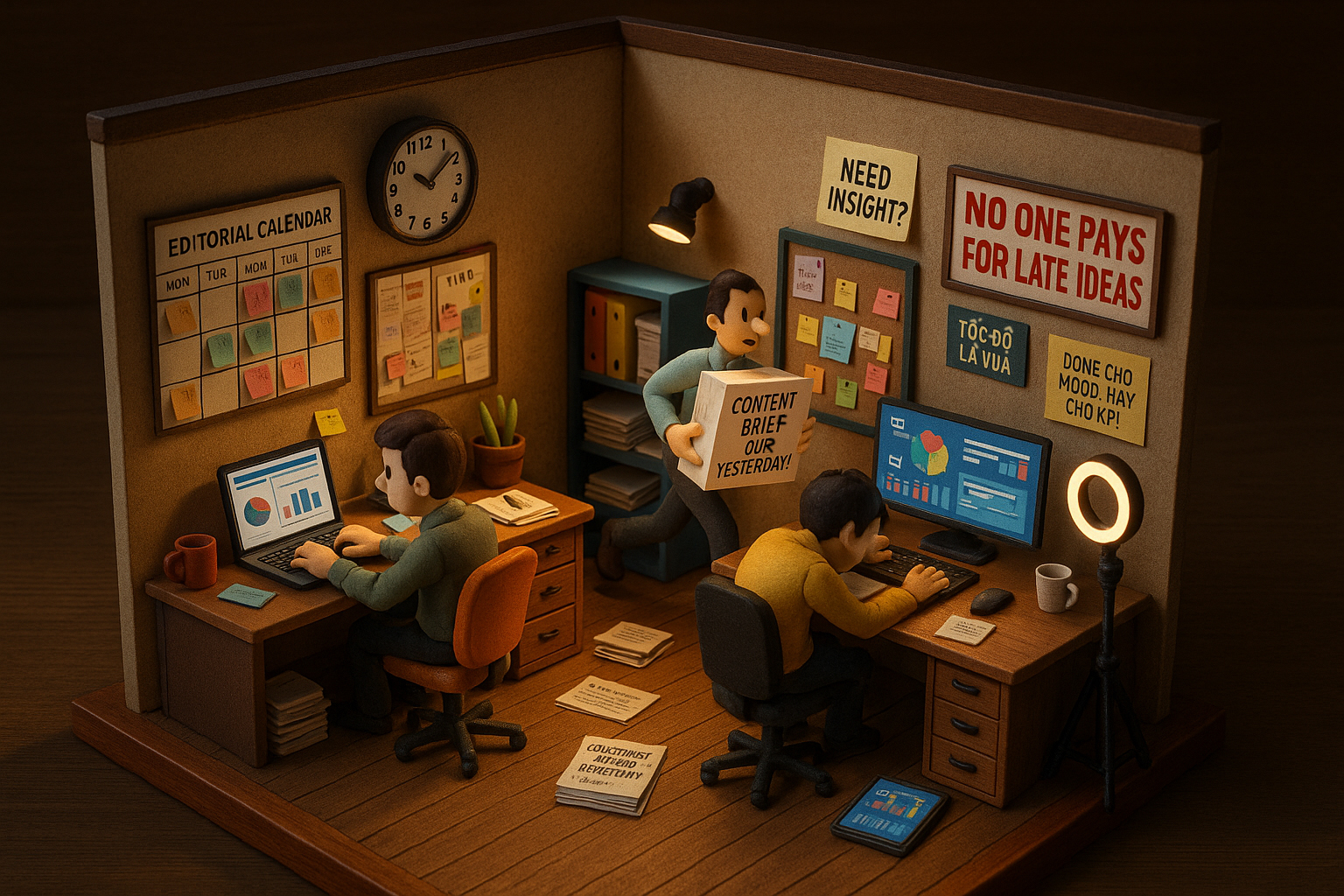 Trong thế giới Marketing & Truyền thông, tốc độ là vua.